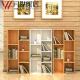 月烨家居自由组合书柜格子柜 简约现代收纳储物柜简易木质书架