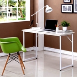 州单人电脑桌简约型台式桌家用 办公桌写字台书桌 简易长条桌椅苏
