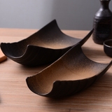 异形个性陶瓷创意盘寿司拉面卷形艺术装饰盘子酒店餐厅餐具盘碗