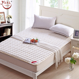 韩版针织布床垫双人家用四季床褥子1.2 1.5 1.8床学生宿舍床铺
