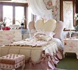 包邮 欧式实木儿童床女孩粉红色公主床 1.2女孩儿童软包床 家具