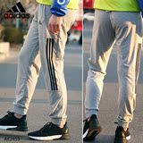 Adidas阿迪达斯男裤2016夏季新款运动裤收口小脚修身长裤AK2459