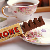 加拿大代购 瑞士Toblerone三角 牛奶巧克力 含蜂蜜及奶油杏仁糖