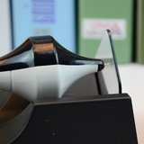 创意个性黑白符磁悬浮陀螺仪玩具飞碟稀奇科学教学磁性摆件 礼品