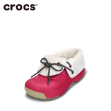 正品Crocs卡洛驰男女童鞋 布利岑变装克骆格童鞋短靴红 蓝 咖啡