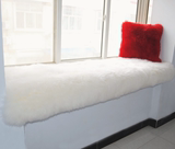 窗垫床边毯真皮毛毯定做纯羊毛地毯客厅卧室羊毛沙发垫坐垫椅垫飘