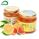 【天猫超市】环亨 蜂蜜柚子茶500g+蜂蜜柠檬茶500g 休闲冲饮品p#