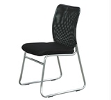 电脑椅网布办公椅高背家用特价固定扶手椅子会议椅职员椅前台椅