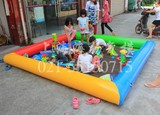 上海特价充气沙池玩沙儿童沙滩玩具充气钓鱼池决明子冲气池包邮