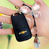 摇控汽车钥匙挂件水晶挂坠韩国创意小车饰品要事链钥匙扣女式