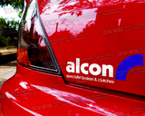湾岸汽车装饰贴纸 VW大众德系改装标志 Alcon刹车改装标志贴纸
