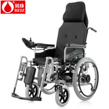BEIZ贝珍6113电动轮椅车 可抬腿后躺自动刹车 老年残疾人代步轮椅