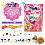猫粮日本[unicharm]尤妮佳银勺零食30g 进口成猫香脆适口鸡肉鱼味