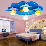 幼儿园装饰灯具 创意儿童房灯卡通卧室灯男孩宝宝房间吸顶灯护眼