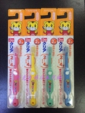 现货日本代购巧虎宝宝牙刷/幼儿训练牙刷/儿童软毛牙刷2-4岁