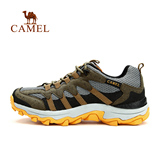 Camel/骆驼男鞋 2015新款透气网布减震鞋子 休闲运动系带男鞋