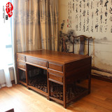 上海古典家具 明清仿古家具 实木 简约中式书房书桌 老榆木写字台
