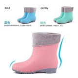 包邮回力水鞋韩国时尚女士果冻雨鞋套鞋短筒雨靴秋冬加绒保暖水靴