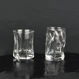 意大利进口水晶玻璃白酒杯创意小酒杯厚底个性烈酒杯一口杯烧酒杯