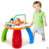 谷雨婴儿多功能音乐游戏桌1-3岁2幼儿宝宝早教益智儿童学习玩具台