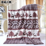 毛毯冬季加厚空调毯双人珊瑚绒毯子学生宿舍法兰绒单人床单盖毯