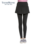Teenie Weenie小熊专柜正品秋冬新品女装打底裤裙TTTM53801A