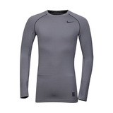 正品耐克紧身衣 Nike Pro男子加绒长袖保暖紧身衣659800