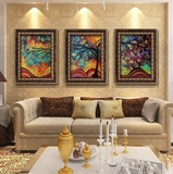 有框画客厅高档装饰画餐厅现代抽象欧式挂画卧室艺术墙画酒店壁画