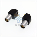 M9光面焊接PCB连接器 印制板电源插头插座 快速对插自锁连接器