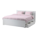 IKEA 布鲁萨里 宜家专业代购 卧室床类 双人床