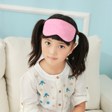 欧丝雨 真丝儿童眼罩眼罩可爱卡通睡眠眼罩午休睡觉用护眼罩包邮