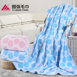 图强 特价新品纯棉毛巾被 学生单人全棉加厚办公室午睡毯空调毯子
