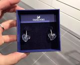 美国Swarovski专柜正品代购5122617透明水晶心形耳饰包邮
