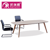 凯瑞鑫新款办公家具办公桌简约 现代板式高档长条桌会议桌椅组合