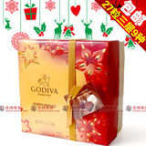 包邮!美国进口Godiva高迪瓦松露精装巧克力礼盒27粒三层9种