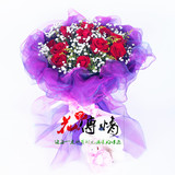 女人节生日鲜花11枝红玫瑰鲜花店同城送花武汉鲜花同城速递生日