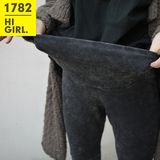 1782 韩国进口打底裤女 纯棉外穿小脚孕妇款胖妹妹大码显瘦包肚子