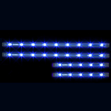先马极光电脑ed机箱灯条 蓝光磁铁机箱灯带  机箱装饰 每套4根