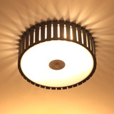 现代中式灯具实木古典客厅灯简约led阳台走廊灯创意小过道吸顶灯