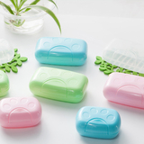 旅行旅游皂盒带盖带锁扣洁面香皂盒创意便携式防水防漏肥皂盒皂盘