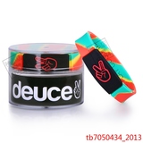包邮正品deuce brand 欧文同款nba手环篮球腕带 硅胶能量运动手环