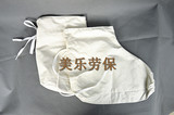 白色双层棉布袜子 雨鞋/雨裤专用劳保袜/矿工劳保袜及劳保用品。