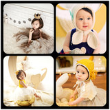 2016最新影楼韩式儿童摄影服装女孩摄影服饰2岁女宝宝拍照相服饰