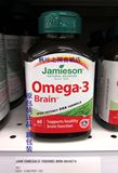 加拿大直邮 Jamieson健美生Omega-3 Brain 孕妇专用DHA 胶囊