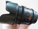 行货三阳 samyang 视频镜头 50mm T1.5人像电影镜头 F1.4摄影头