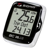 SIGMA西格玛BC16.12自行车无线码表山地车骑行装备带夜光踏频温度