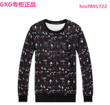 GXG男装2015冬季商场同款 黑红色时尚英文卫衣#54231213 正品现货