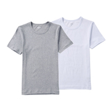 两件装 真维斯男装 2016夏装新款 弹性舒适透气圆领短袖内衣T恤