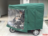 新款小巴士爱玛A2电动三轮车车棚三轮车雨棚遮阳棚A3三轮车车棚