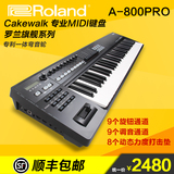 罗兰Roland Cakewalk A-800PRO MIDI键盘控制器半配重电子编曲